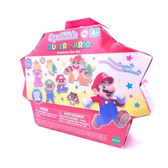 Aquabeads Super Mario Character Toy Set Kit Multicolor 600pcs - Picture 2 of 8